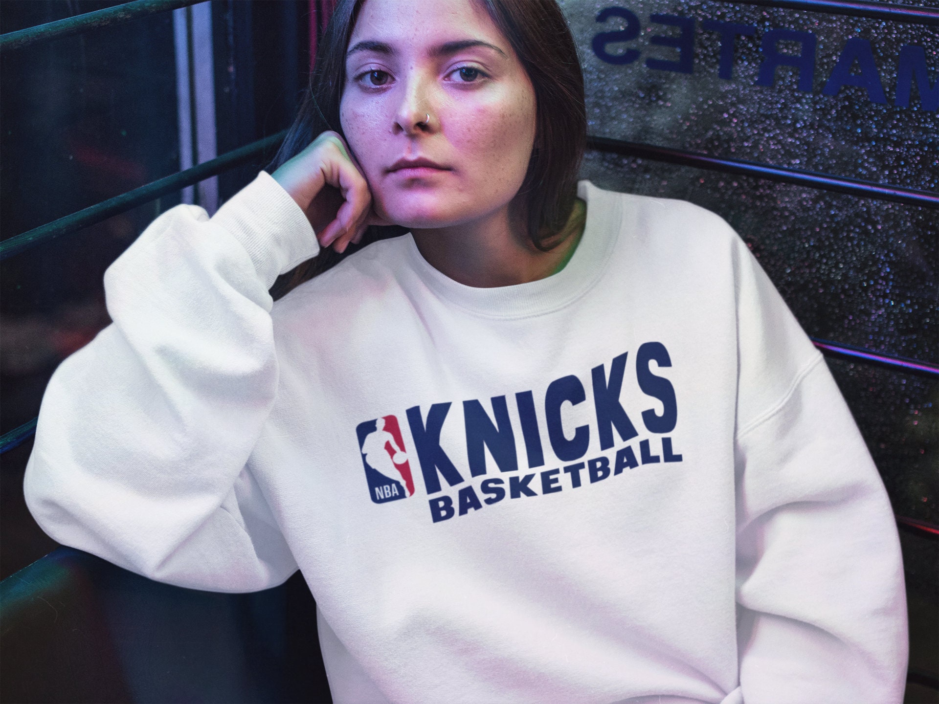 Rachel Green Knicks Sweater Rachel Green Sweatshirt Friends Merch