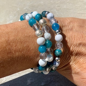 Slimming aid bracelet, weight loss bracelet, handmade bracelet, personalized bracelet, women's bracelet, apatite