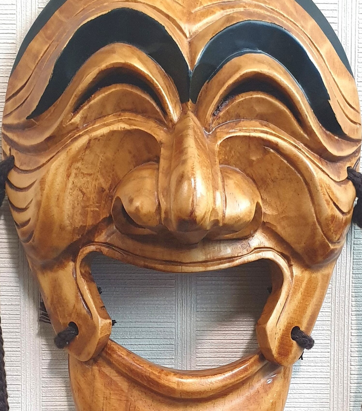 Máscara de risa tradicional de Corea Etsy