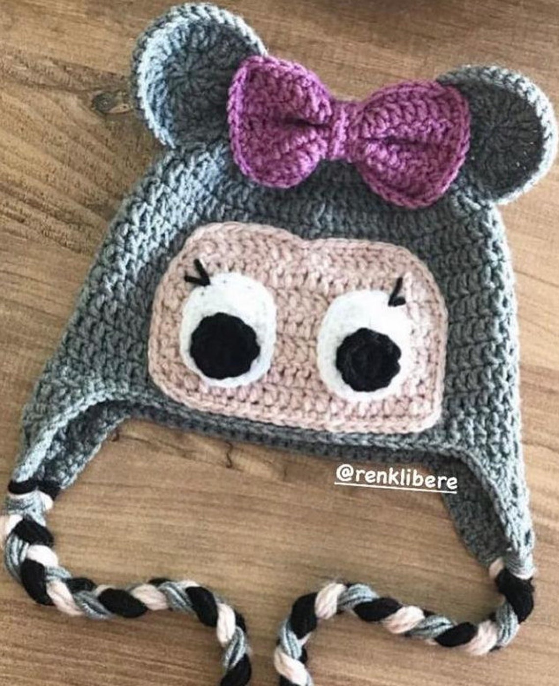 Minnie mouse crochet | Etsy