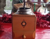 Vintage Guaranteed Forged Coffee Mill Grinder Made in West Germany