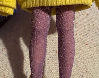 One size Sparkle Blythe Doll Tights