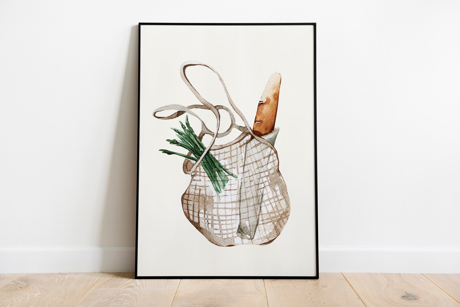 Set of 3 Kitchen Prints Watercolor Wall Art Modern Wall Etsy