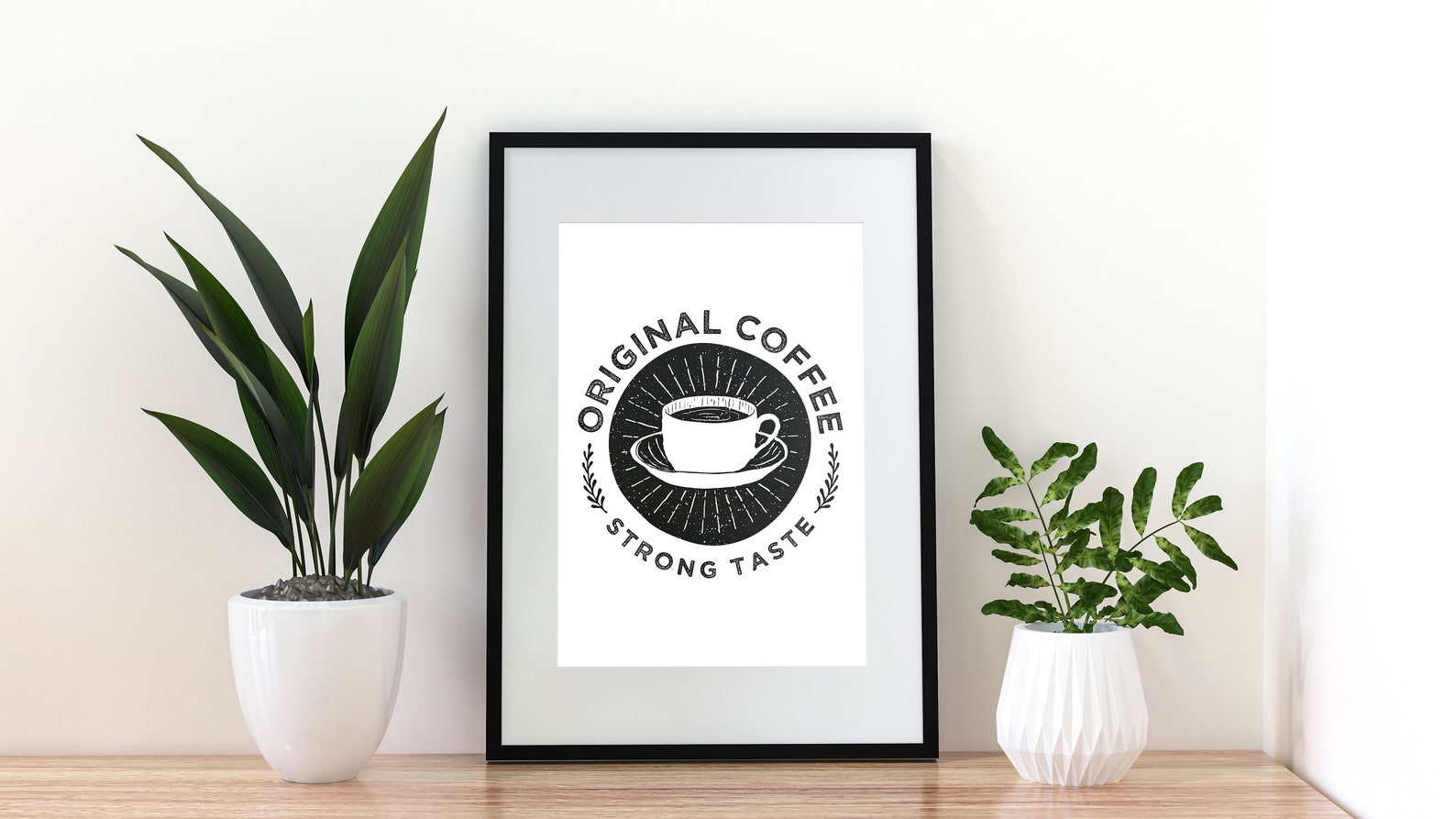 Coffee Prints Coffee Wall Art Modern Wall Decor Home Etsy