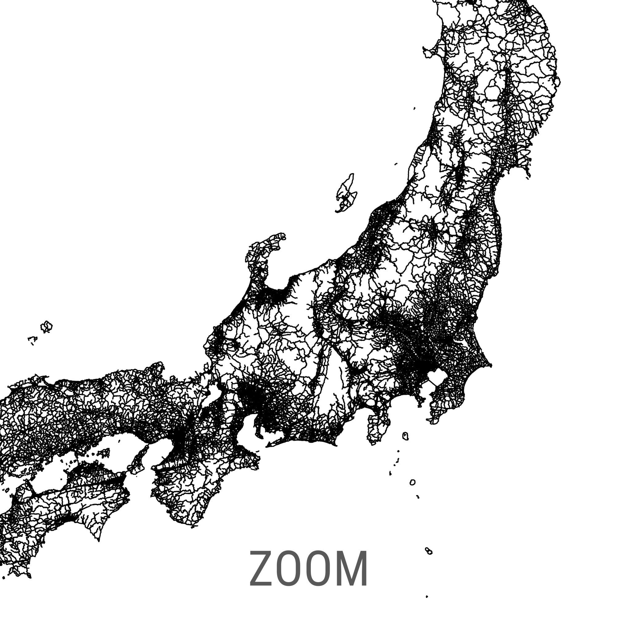 Japan Map Print Map Poster Map Print Anniversary Gift - Etsy