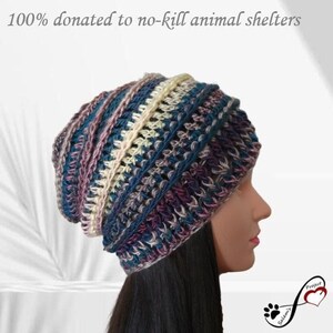 The Sasha Slouchy - Unisex (multiple colors) - 100% donated to a no-kill animal shelter!