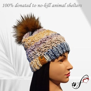 The Salem Beanie (multiple colors) - 100% donated to a no-kill animal shelter!