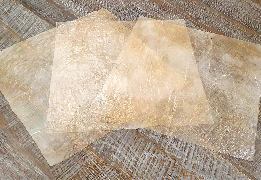 Faux Rice Paper Pack. Tea Dyed, Altered Decorative Napkins for Junk ...