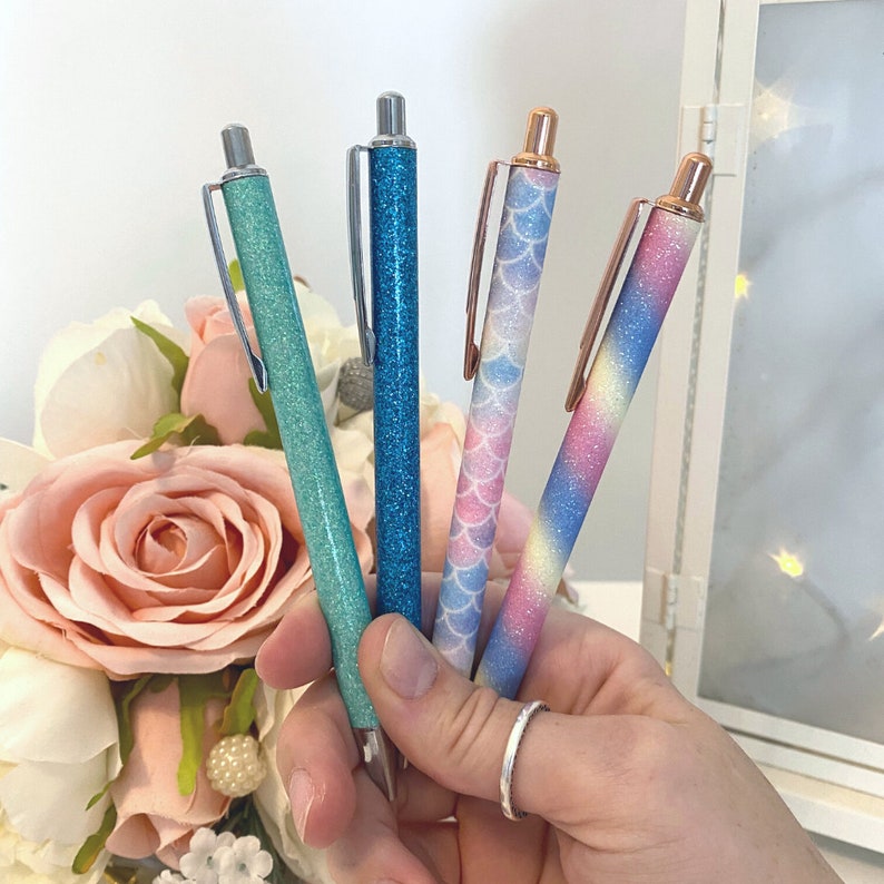 Beautiful Ballpoint Pens Bullet Journal Pen Home Office Etsy UK
