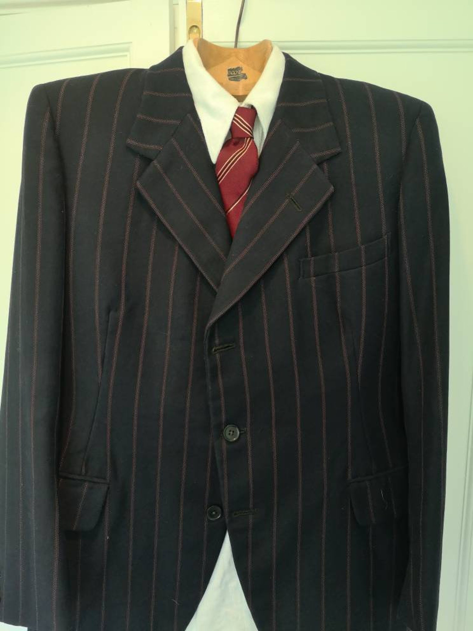 Beautiful 1950's pinstripe suit | Etsy