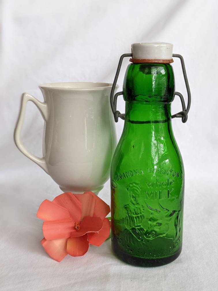 Vintage French Milk Bottles – Tumbleweed & Dandelion LLC