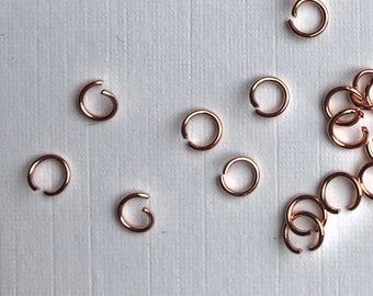0.9 mm Inside Diameter 2.0 3.5 4.0 5.0 mm Open jump rings 10 pcsPkg 925 Sterling Silver Open Jump Rings 19 Gauge Silver ring 2.5
