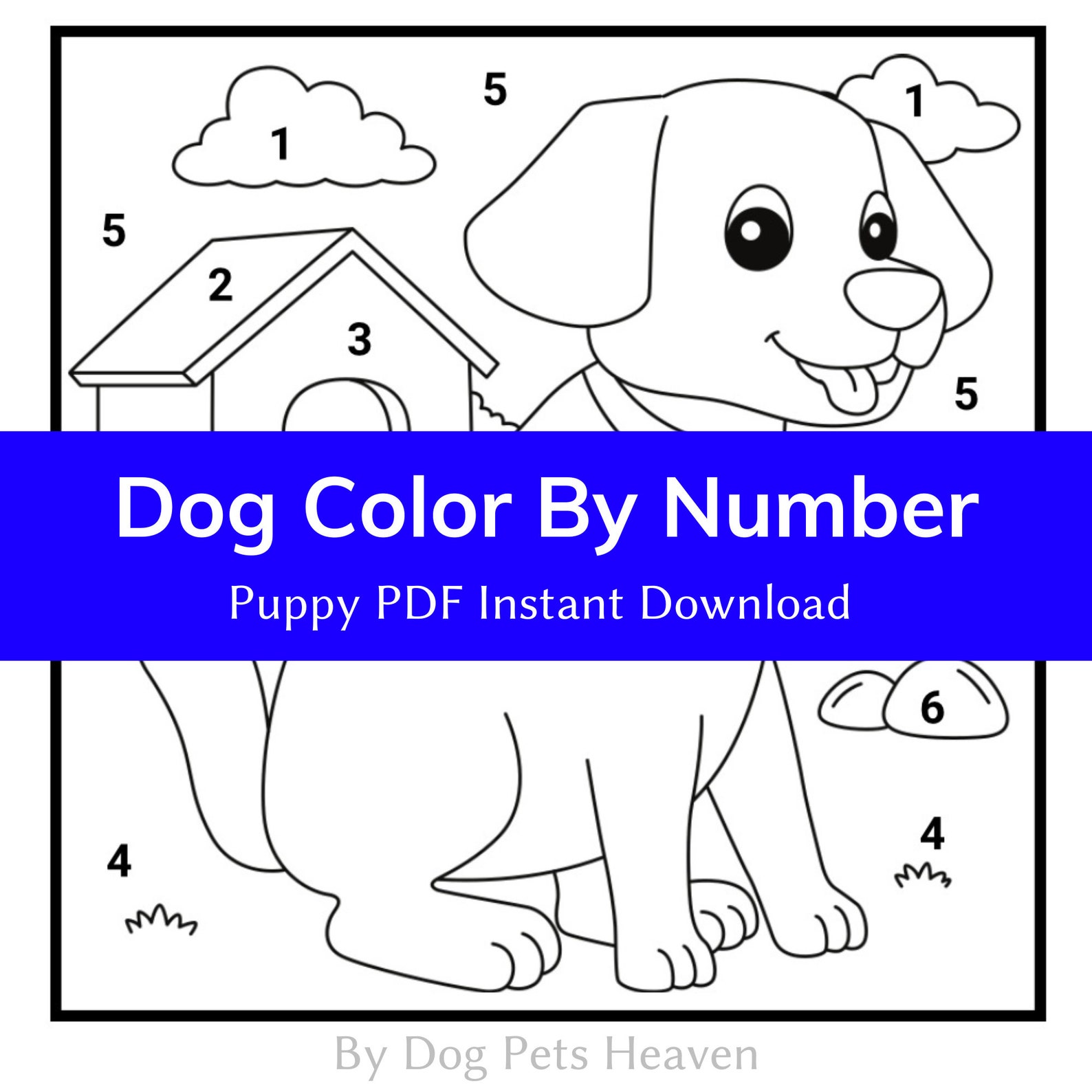 Dog Coloring Page | Printable Coloring | Coloring Pages for Kids ...