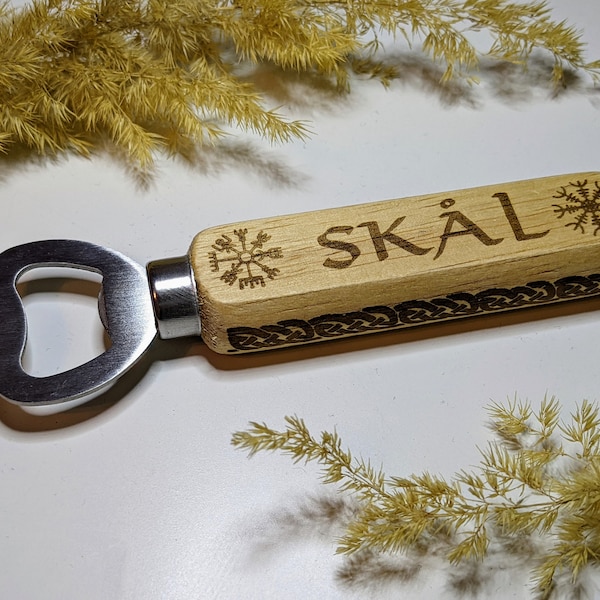 Custom bottle opener, viking bottle opener, beer bottle opener, viking beer opener, Skal, Skal bottle opener viking knots, for viking fans