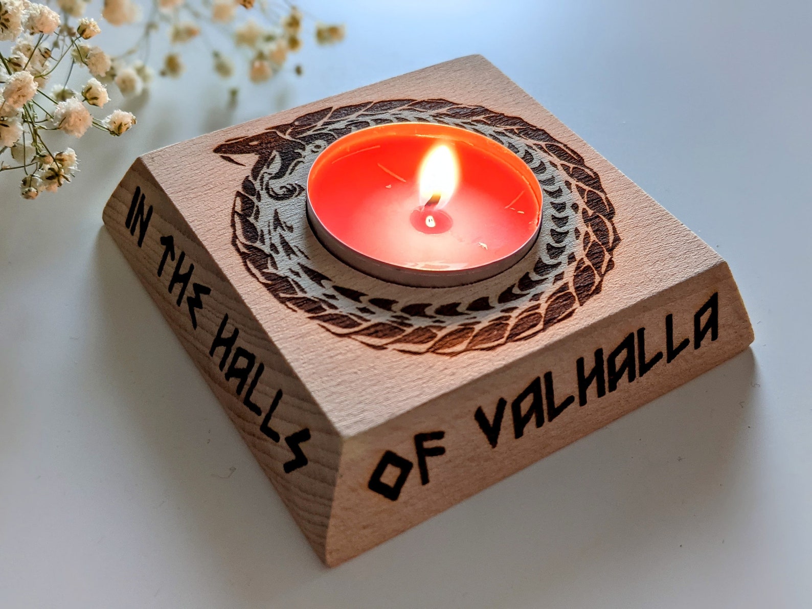 Tea Light Holder Candle Holder Viking Candle Holder Viking Etsy