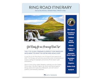 Iceland Ring Road Itinerary // Digital Download