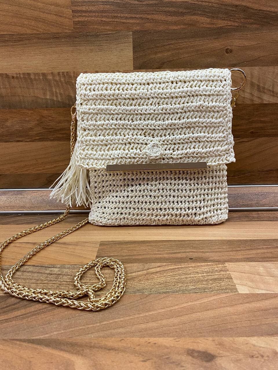 Handmade Raffia Crossbody Bag Handbag Etsy