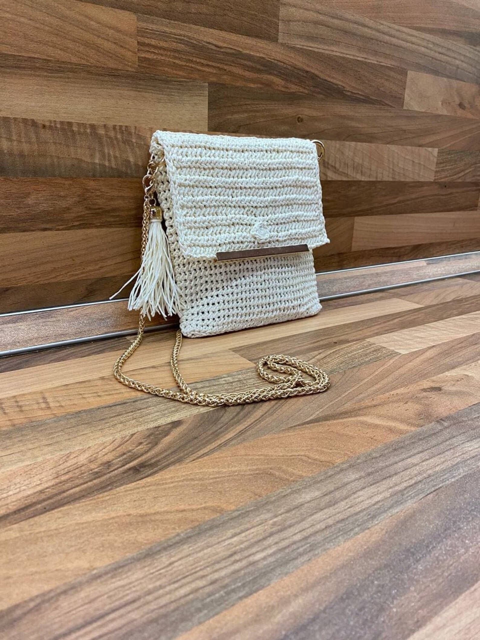 Handmade Raffia Crossbody Bag Handbag Etsy