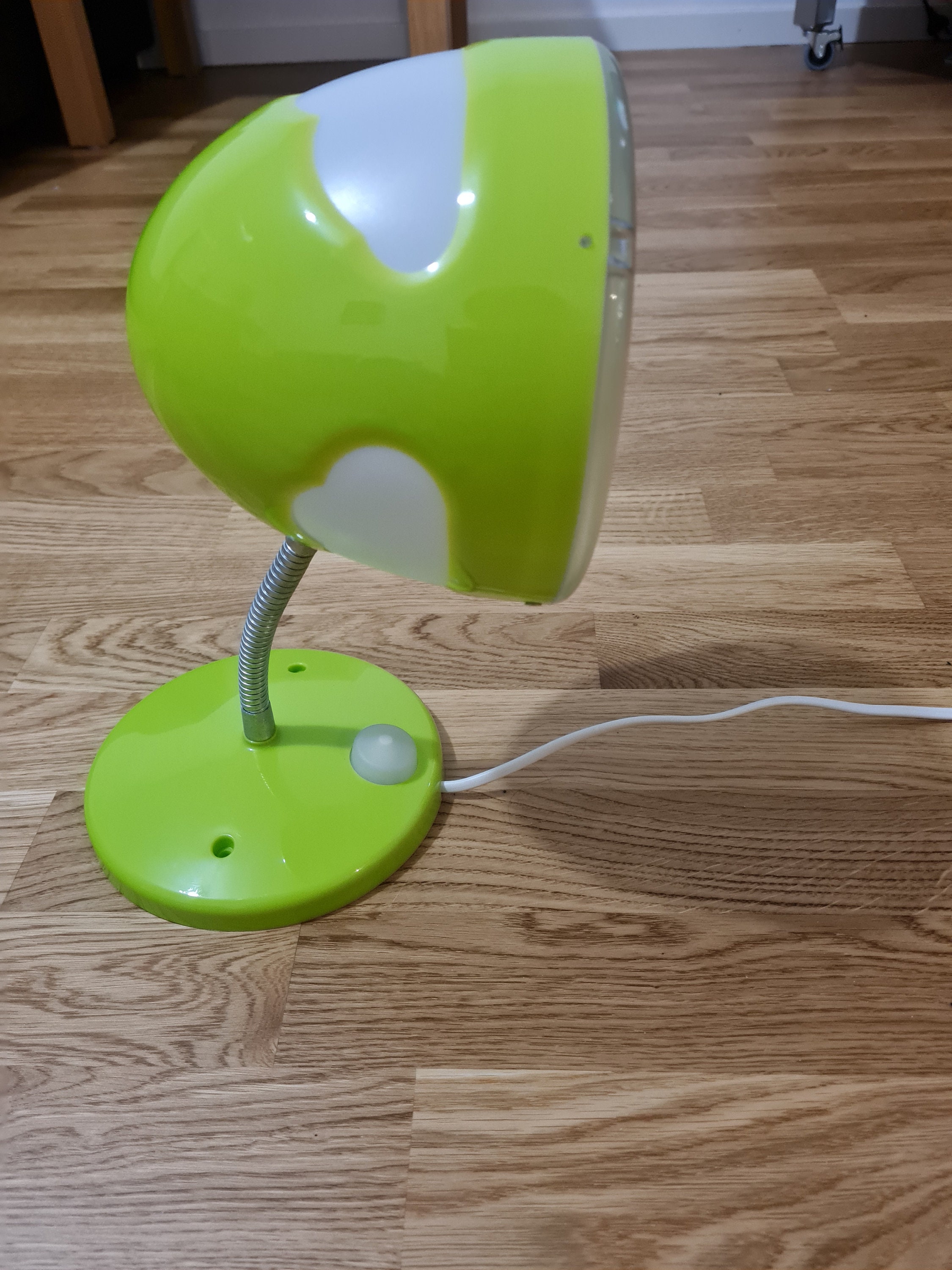 Famous Vintage Ikea Cloud Night Lamp Green Etsy