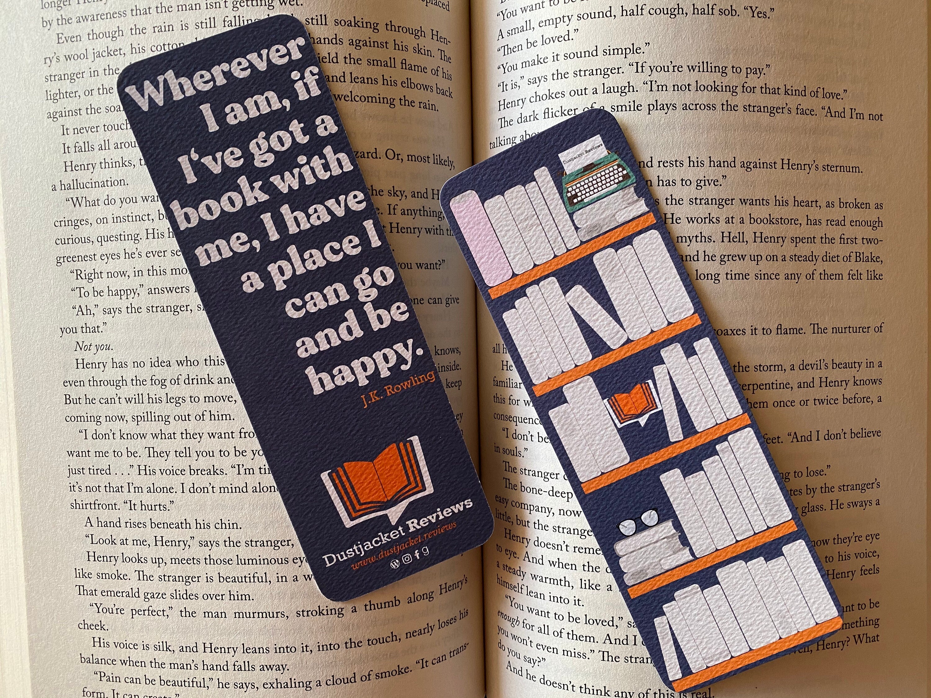 Bookshelf Bookmark Etsy