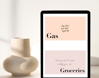 Design para impressão/Organizador de dinheiro/Organizador de orçamento/Design motivacional/Envelopes de dinheiro/Sistema de envelope de dinheiro/Envelope de design de dinheiro