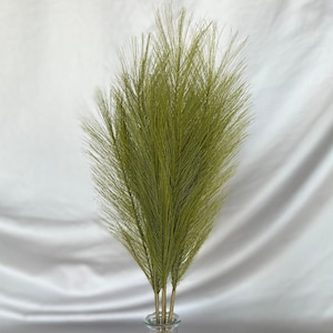 Artificial Black Pampas Grass, Home Decor, No Shed Pampas Grass