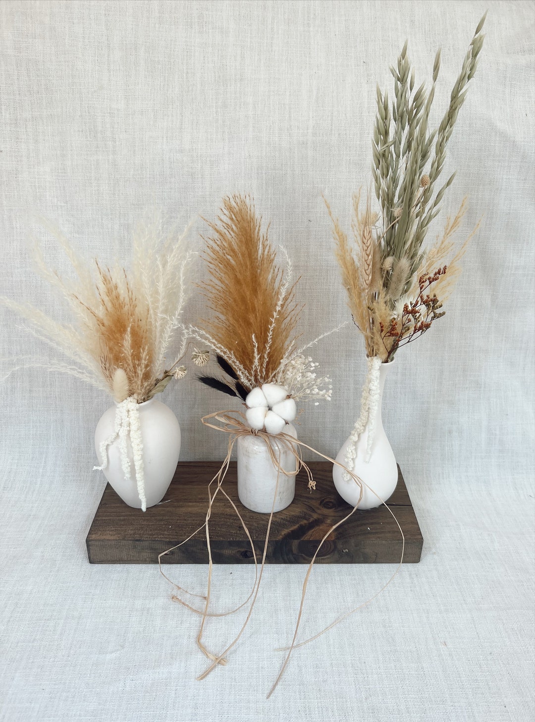 Fall Dried Floral Craft Box DIY Home Decor Dried Floral Crafts DIY