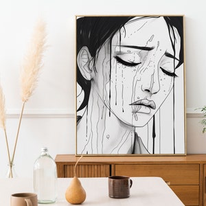 crying woman