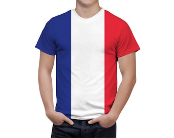 Vy32jg-2 Long Sleeve Paris with French Flag T-Shirts for Children 2T-6T Fashion Tunic Tops