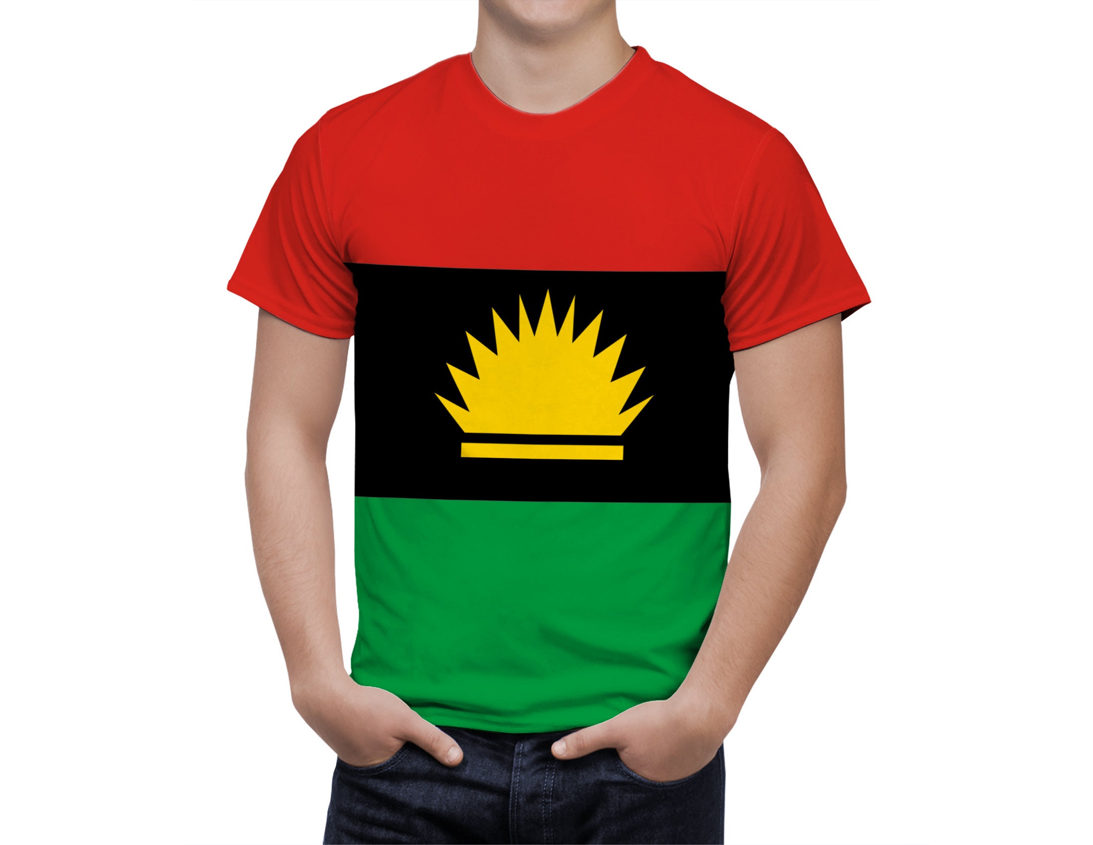 Biafra Flag Shirt Coat Of Arms Of Biafra Biafra Biafra - Etsy