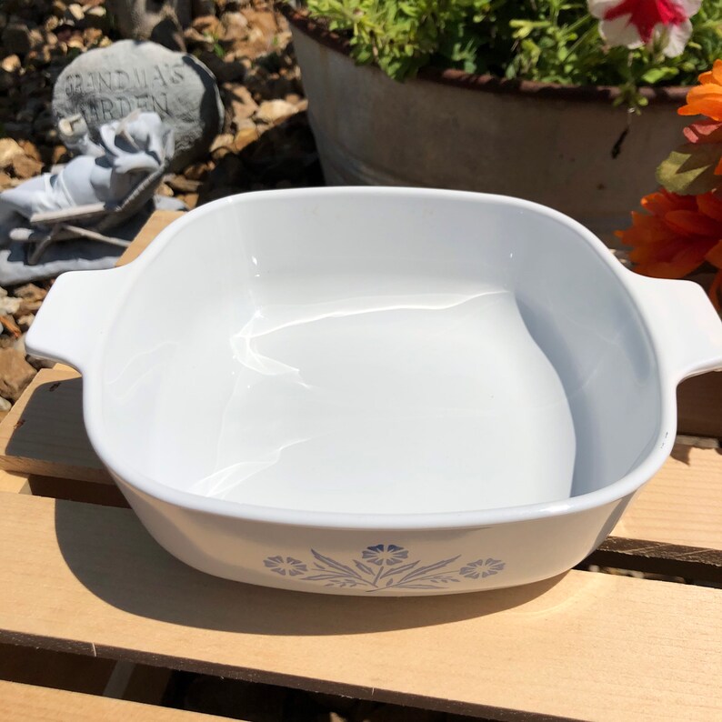 Pyrex Cornflower Blue Casserole Dish. Corningware P1B 1 Etsy