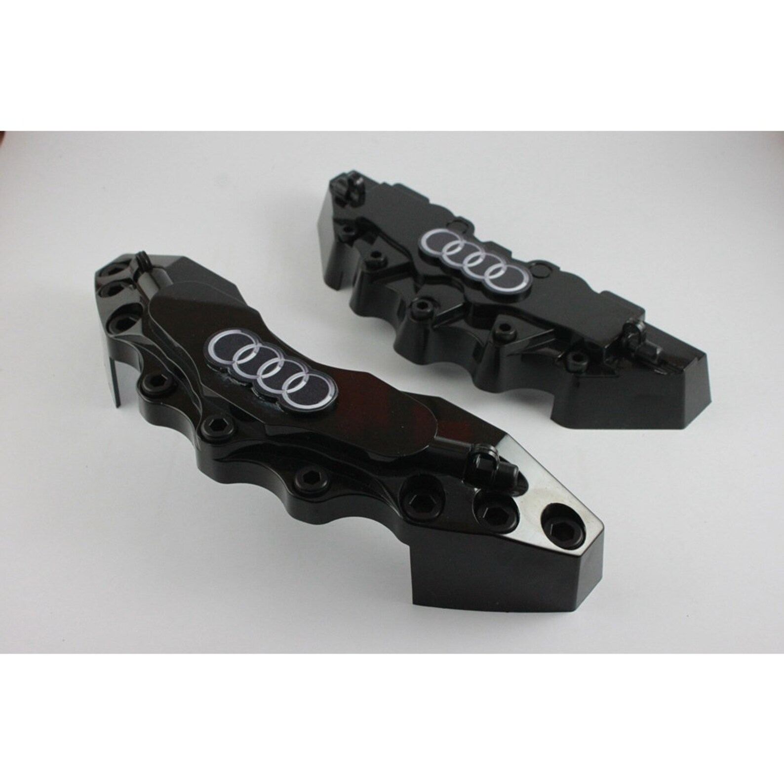 Audi 4 Pcs Black Brake Caliper Covers Gifts Set Accessories RS Etsy