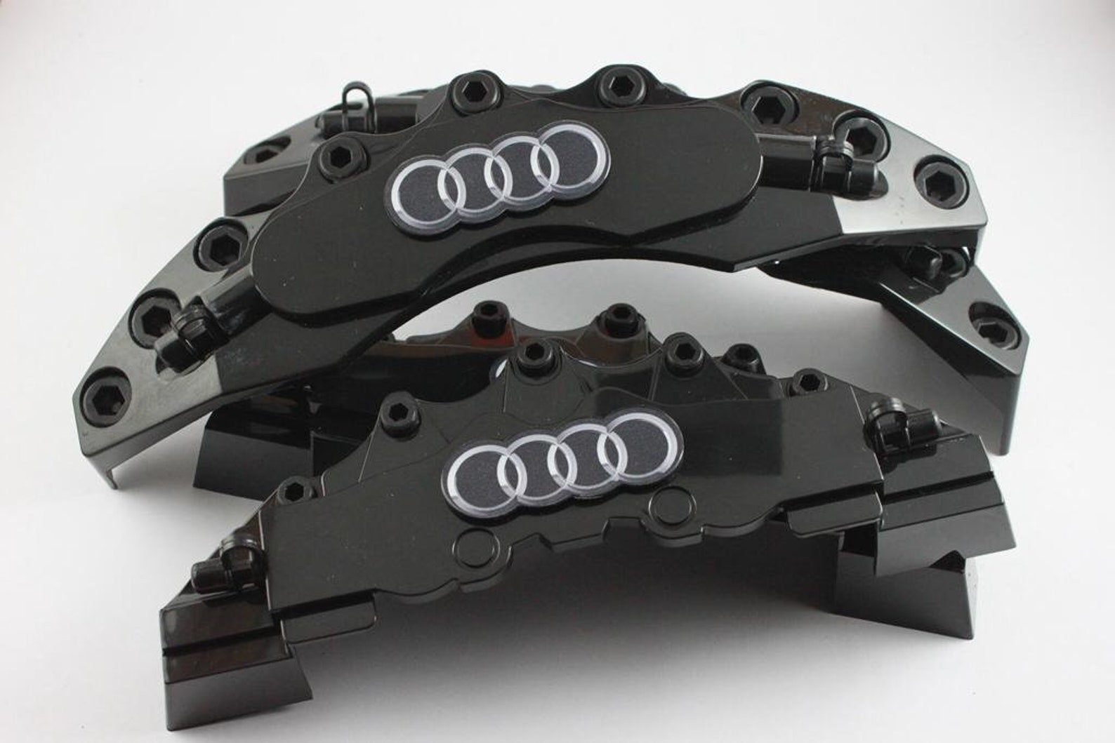 Audi 4 Pcs Black Brake Caliper Covers Gifts Set Accessories RS Etsy