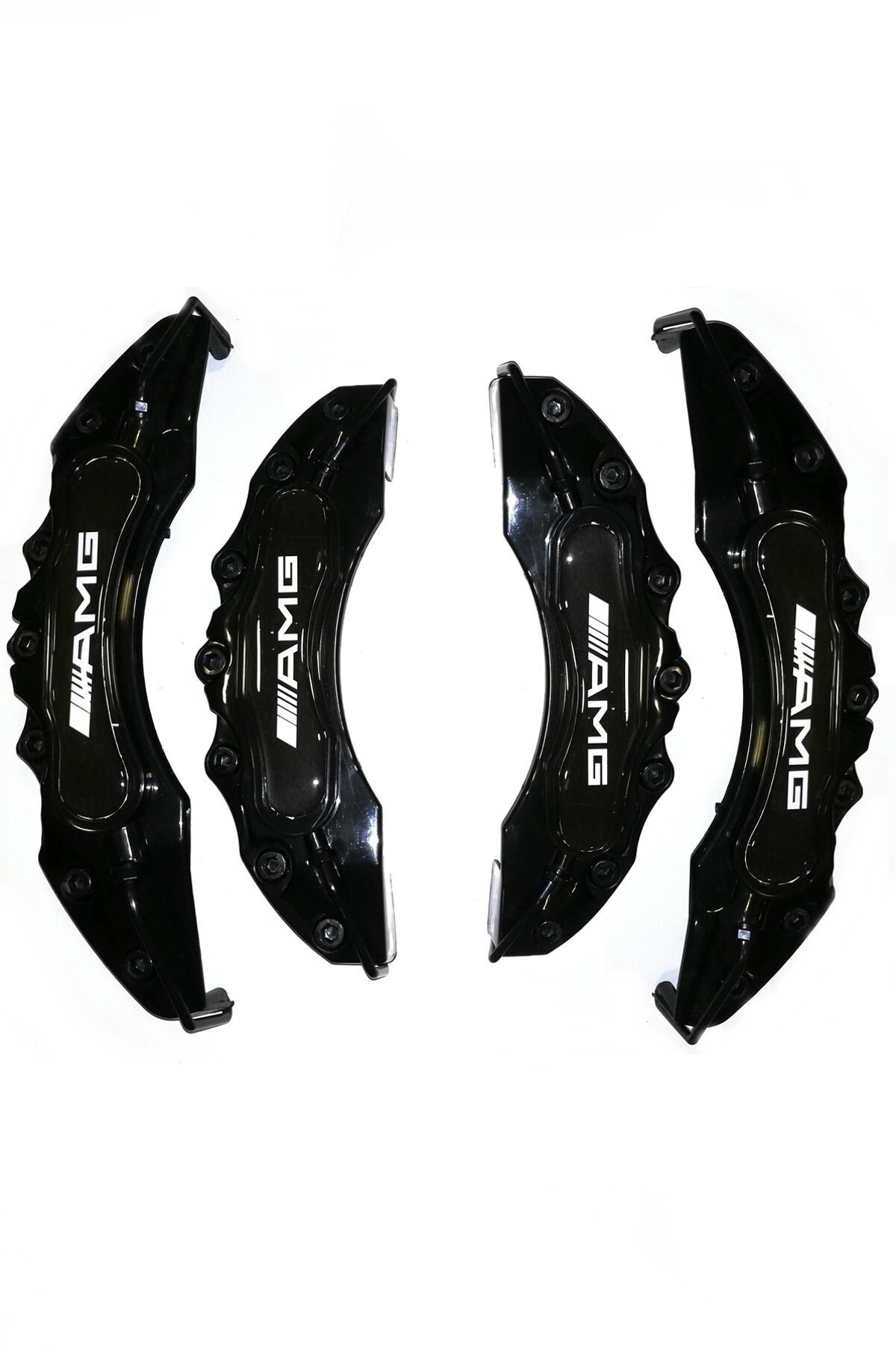 Mercedes Amg Black 4 Pcs Brake Caliper Covers Gift Set Etsy
