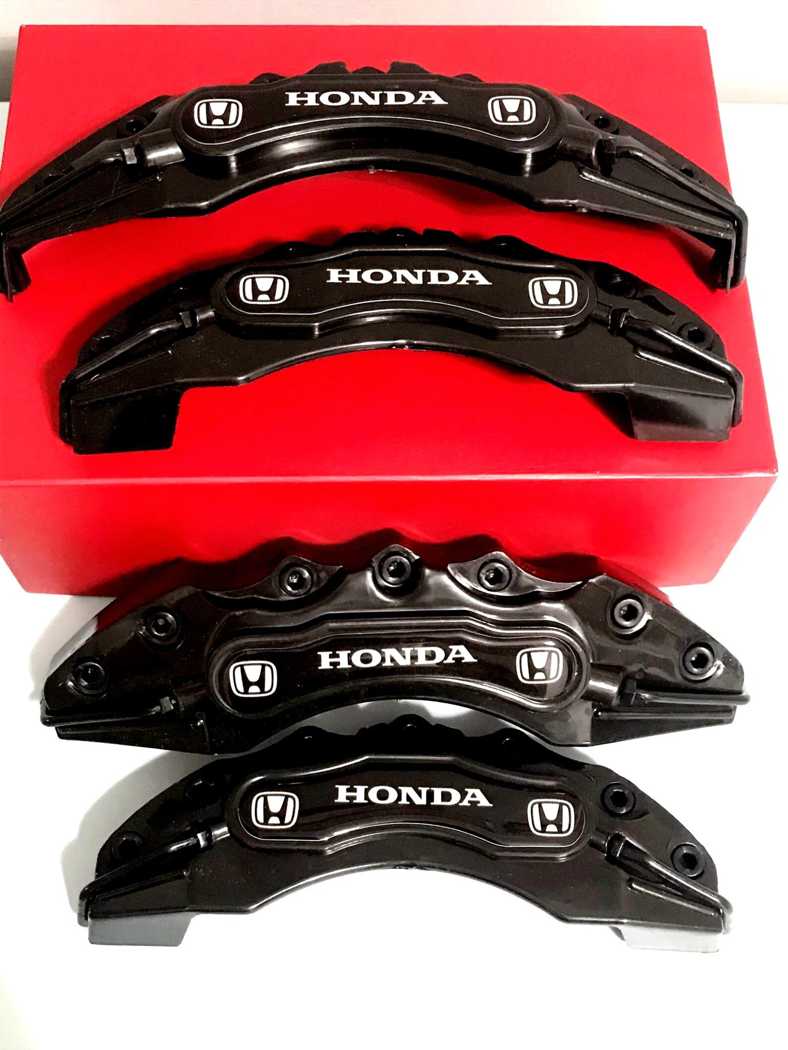 Honda Black 4 Pcs Brake Caliper Covers Gift Set Accessories Etsy