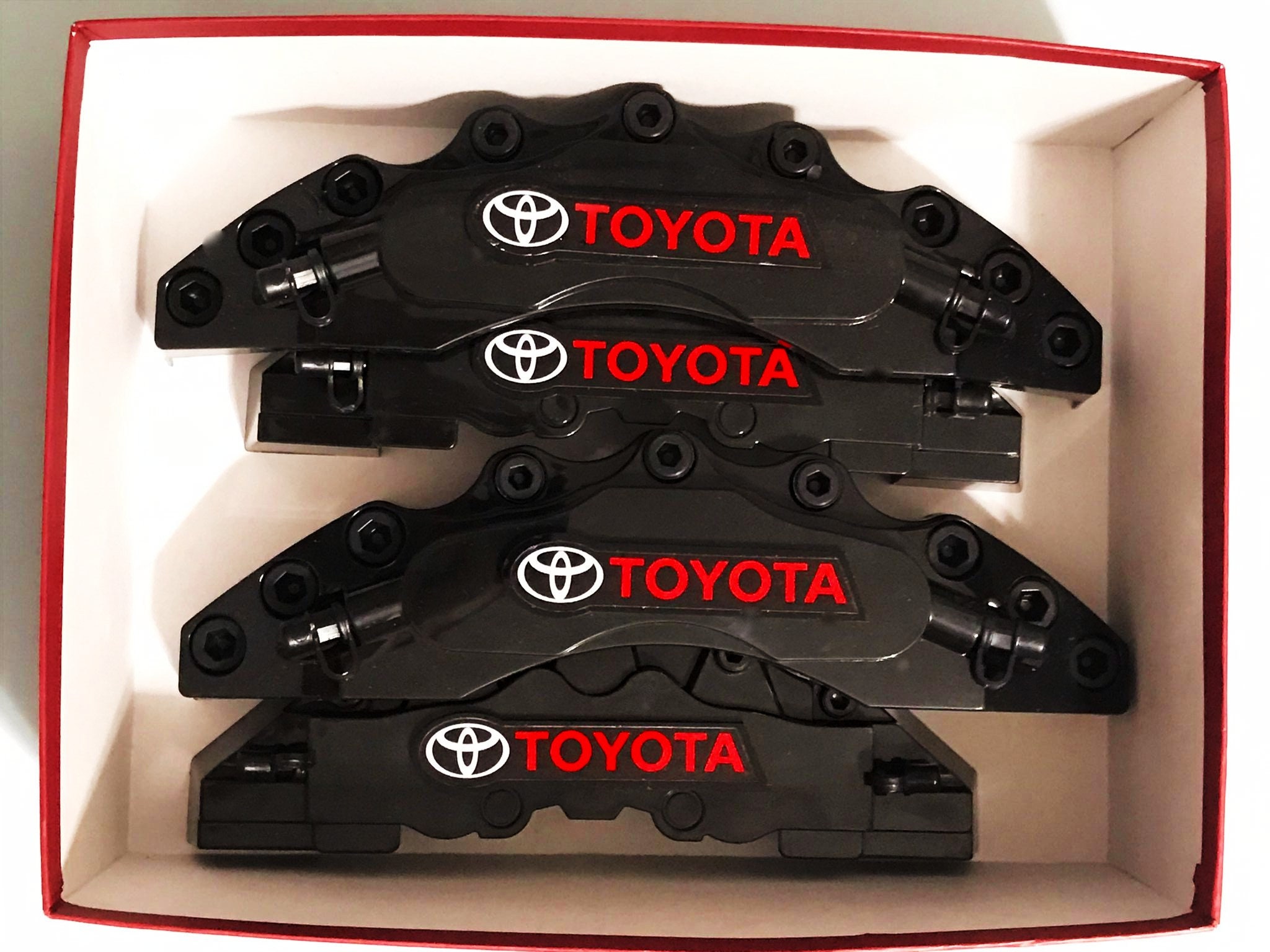 Toyota 4 Stück Black Brake Caliper Cover Geschenkset Zubehör Etsy