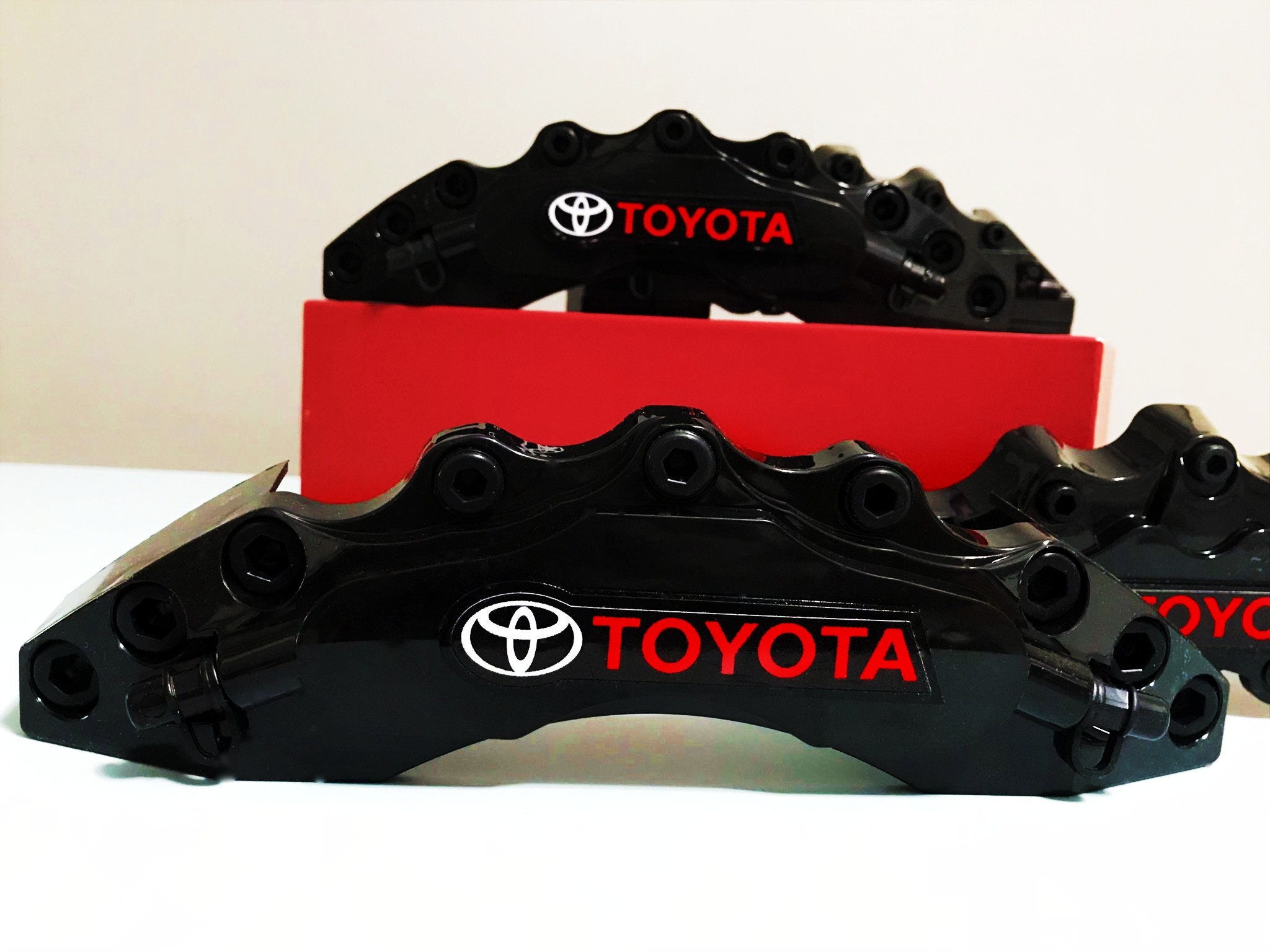 Toyota 4 Stück Black Brake Caliper Cover Geschenkset Zubehör Etsy