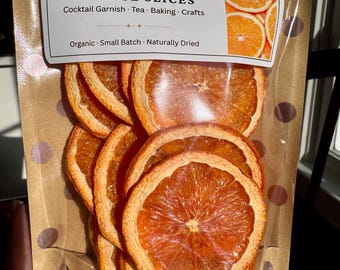 Dried Orange Slices, Cocktail Garnish, Simmer Pot Ingredient, Citrus Decor