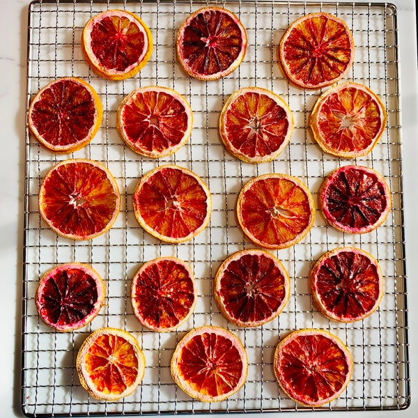 Blood Orange Slices (whole) | Home-Dried Organic