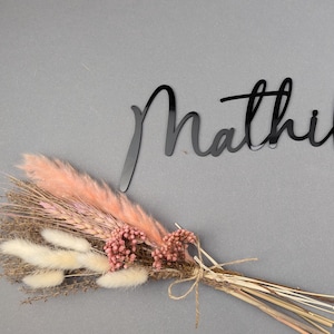 Wooden or acrylic lettering / Personalized lettering / 3D letters / Nameplate / Family sign / Wooden door sign