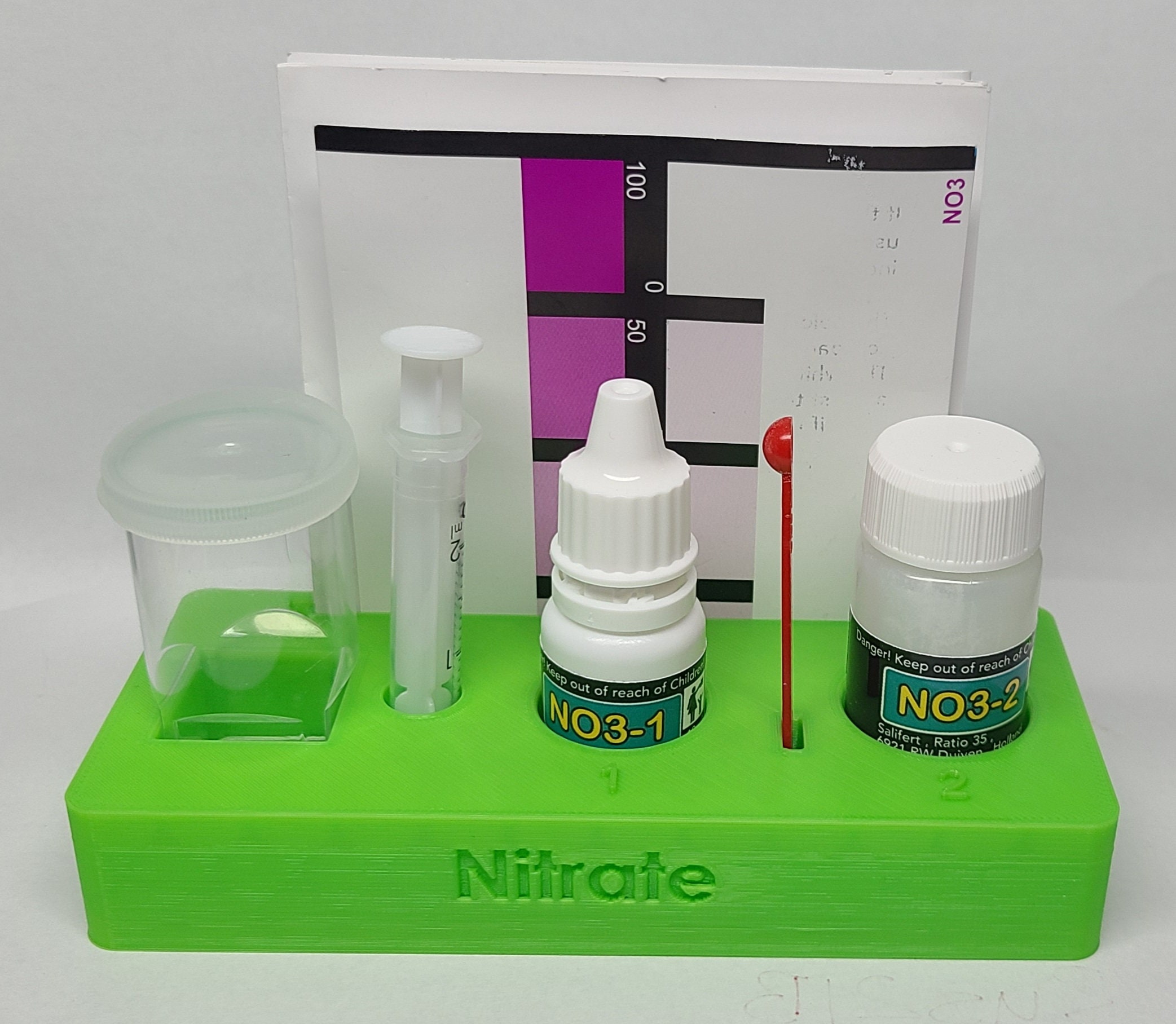  Salifert Nitrate (No3) Test Kit : Aquarium Test Kits : Pet  Supplies