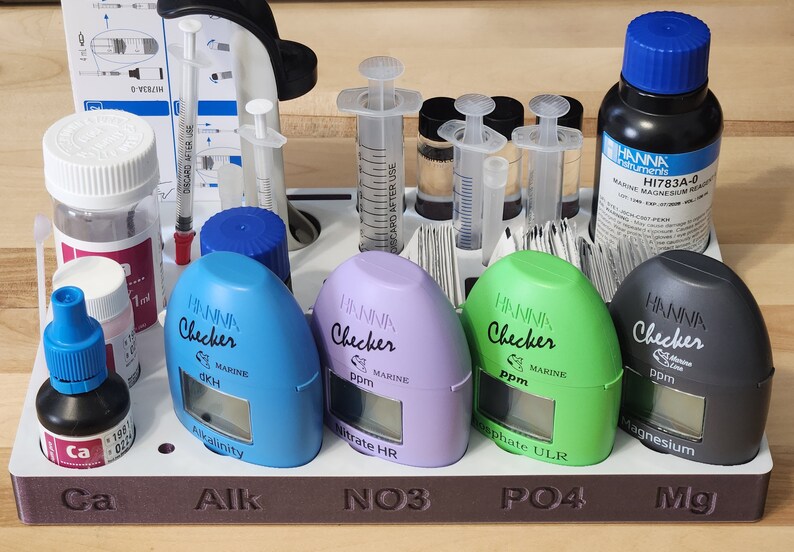 MULTI-BRAND COMBO Tray - Hanna, Salifert, Red Sea, Nyos, AquaForest...the world is your oyster. image 2