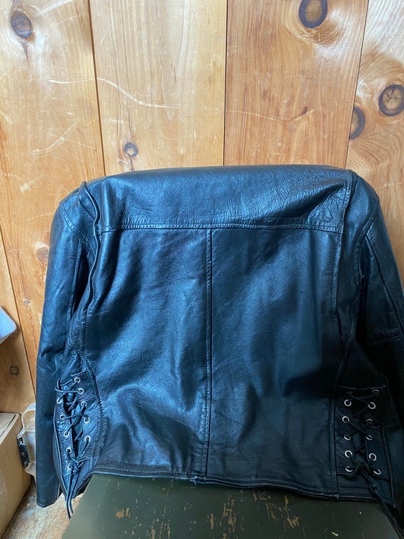 leather riding jacket