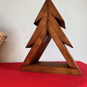 Wooden Christmas Tree- Table Decor- Holiday Decor- Wood Trees- Wood Decor