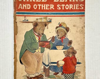 Antigüedad 1922 Los tres osos y otros cuentos / Platt y Munk n.° 401