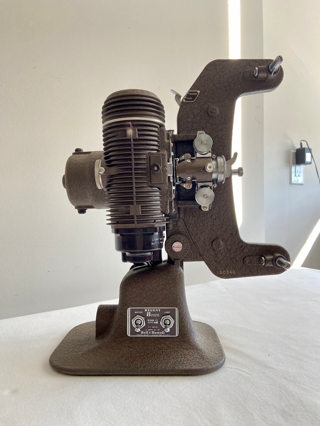 1934 Bell Howell Early 8mm Movie Projector -- Perfect Condition
