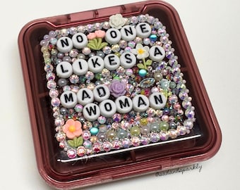 B GRADE- Bedazzled travel medication organizer