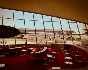 TWA Airline Hotel Fine Art Print - JFK Airport - New York City Framed Photography Home Wall Decor