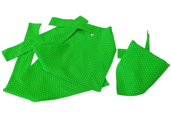 Tie On Dog Bandana - Polka Dot - Bandana for Pets - Dog Neckwear - Available in Small, Medium & Large