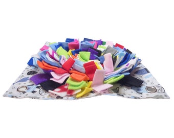 Snuffle Mat - Treat Mat for Small Pets, Pet Rat - Hanging Treat Mat - Hanging Snuffle Mat Hammock - Rat Hammock - Space